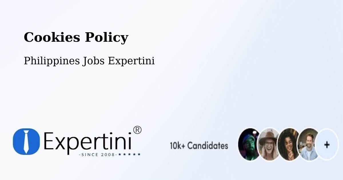 Cookies Policy - Philippines Jobs Expertini